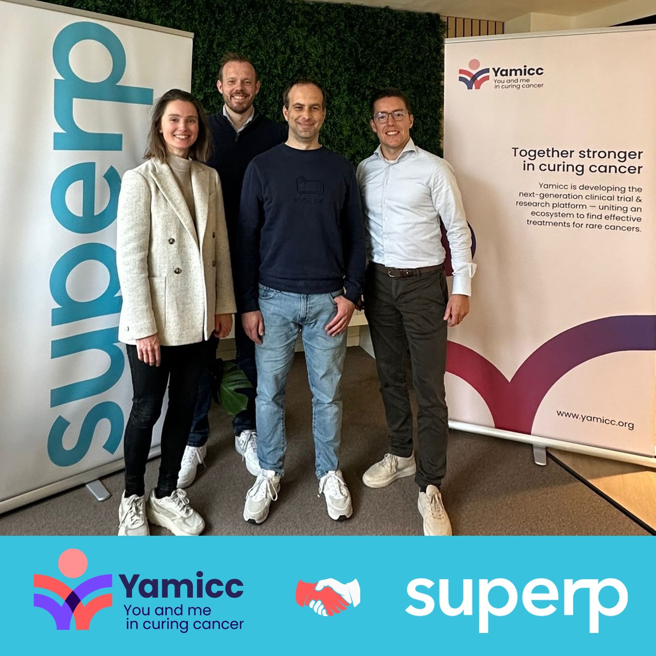We’re proud and excited to join forces with SUPERP to accelerate our mission!